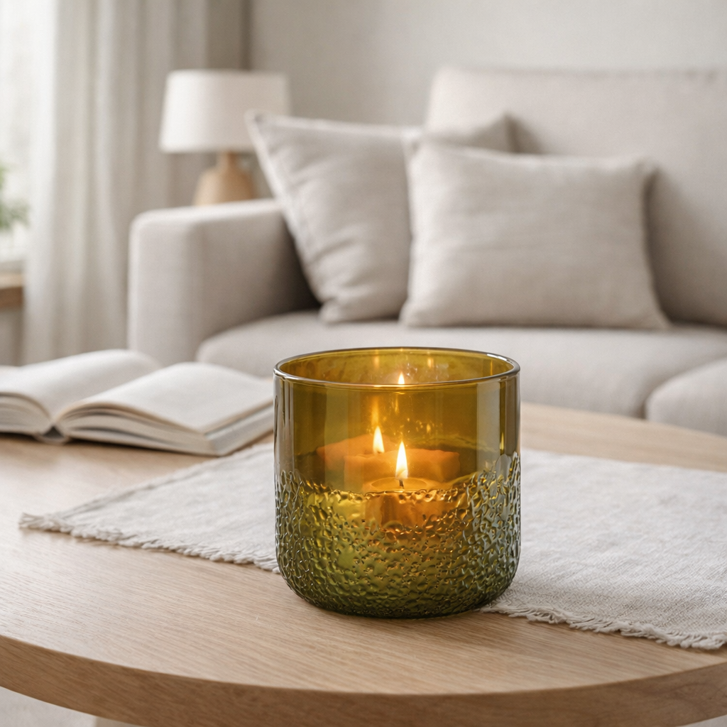 Miroir lanterne J-Line - verre - grand - moyen en situation