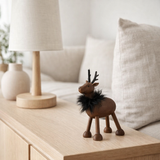 J -line Figure Hert Fair - Polyresin - Brown / Black - Small en situation