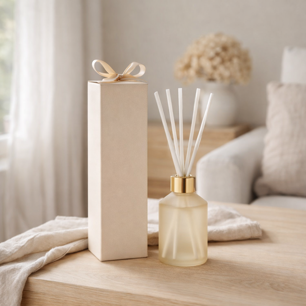 J-Line geurolie Merci - Elderflower - beige - 200ml en situation