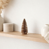 J -Liline Decoration Tree de Noël Glitter - Brown - Brown - Small en situation