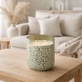 Bougie parfumée J-Line Thé & Herbes - verre - grand - grand - 120U en situation