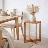 Table d'appoint J-Line Zino High - fer - cuivre en situation
