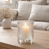 Lanterne J-Line Clara - verre - transparent - petite en situation
