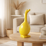 J-Line décoration Goose Outside - plastique - jaune en situation