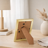 Cadre photo J-Line Miroir - verre - or - L en situation
