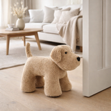 J-Line butoir de porte chien - beige - polyester en situation