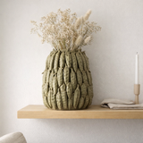 Vase J-Line Botanica Boneen High - Grain - Grave - Ø 30,5 cm en situation