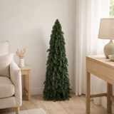 Sapin de Noël J-Line - plastique - vert - L en situation