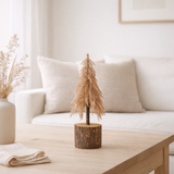 Décoration Sapin de Noël J-Line - plastique - cuivre - petit en situation