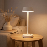 Lampe de table J-Line Noé - métal - blanc en situation