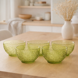 Boîte j-line 4 bols Green en plastique en situation