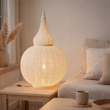 Lampe J-Line Aladin - métal - blanc - grande en situation