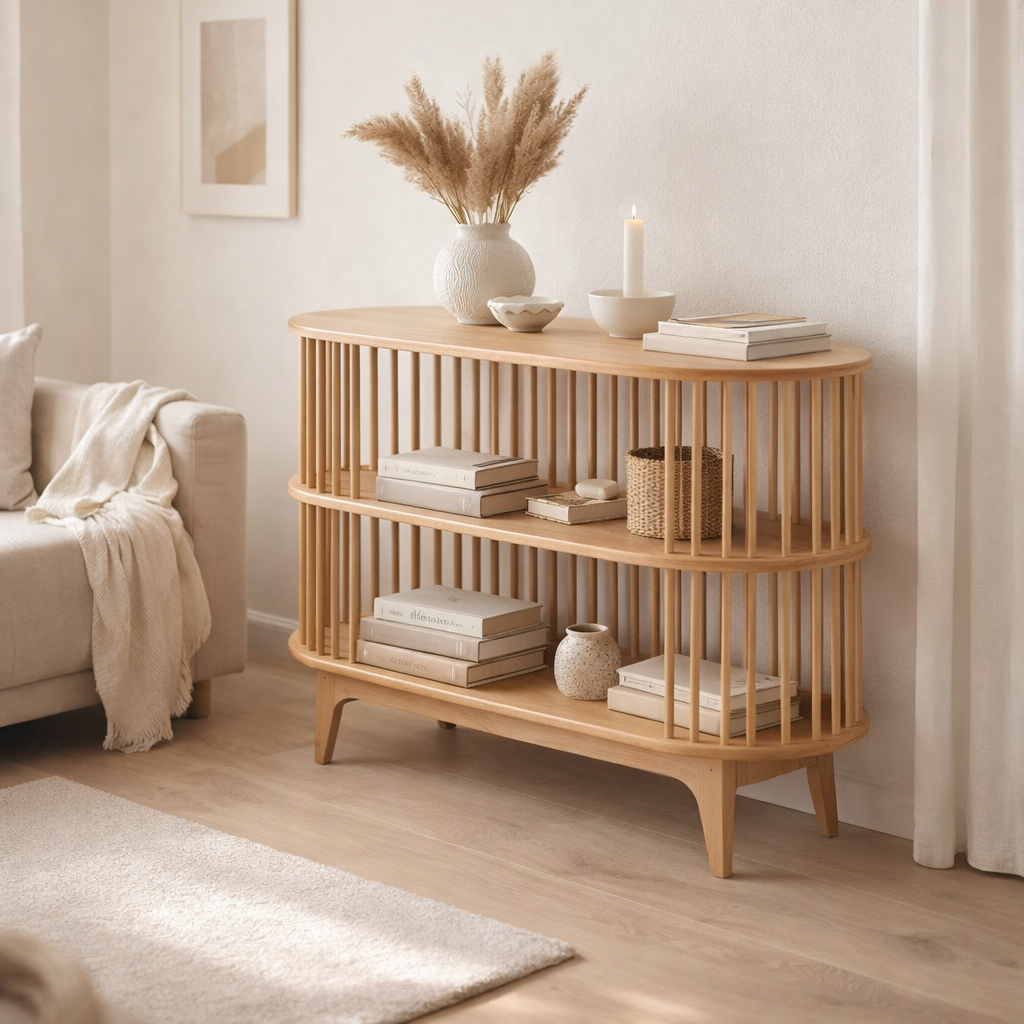 J -line Cabinet Live - Bamboo - Naturel en situation