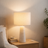 Lampe J -line - Céramique - Blanc en situation