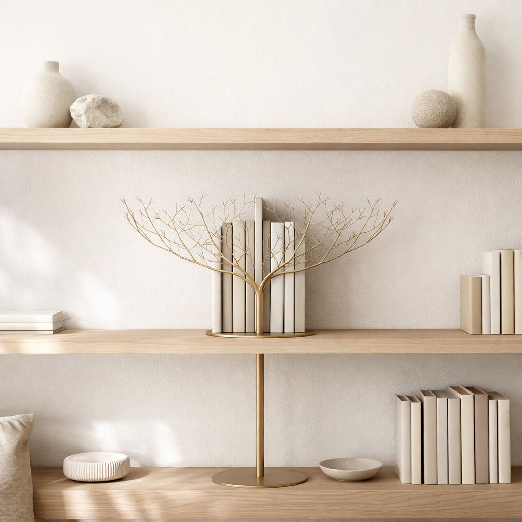 J -line Decoration Boom - Metal - Gold - Medium en situation