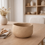 J-Line Bol Goa Aluminium Beige en situation
