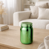 Bougie parfumée J-Line Pot de conservation - verre - vert - 69U en situation