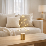 J-Line décoration Arbre - fer - or - S - lumières LED en situation