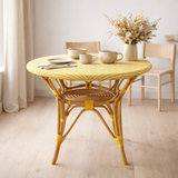 J -Line Table Live - Roard / Plastic - Natural / Yellow en situation