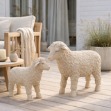 J-Line Mouton Extérieur Mgo Beige Grand en situation