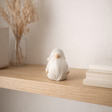 Figurine J-Line Gnome Beard - porcelaine - gris - S en situation