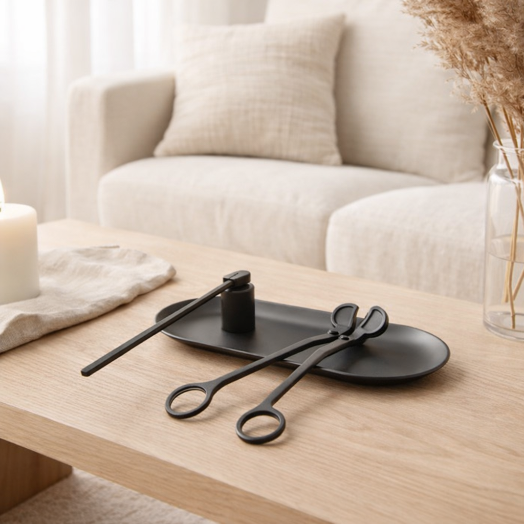 Kit de bougies voleur de bougies J-Line - fer - noir en situation