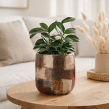 J -line Flowerpot Miltos - Céramique - Mélange - Extra Small - Ø 13 cm en situation