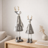 J-Line Rendalier Candystick Metal Grey GRAND en situation