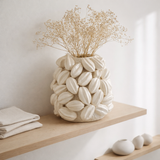 J-Line Vase Botanica Cacao High - Ceramics - Beige - Ø 30,5 cm en situation