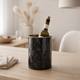 Refroidisseur à vin J-Line - inox - noir en situation