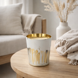 Bougie parfumée J-Line Noa Bos - blanc/shill - M - 68U en situation