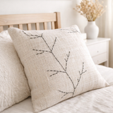 Taie d'oreiller tissée à la main SERAJA 40x40 ou 50x50 cm Housse de coussin décorative Coussin de canapé en coton en situation