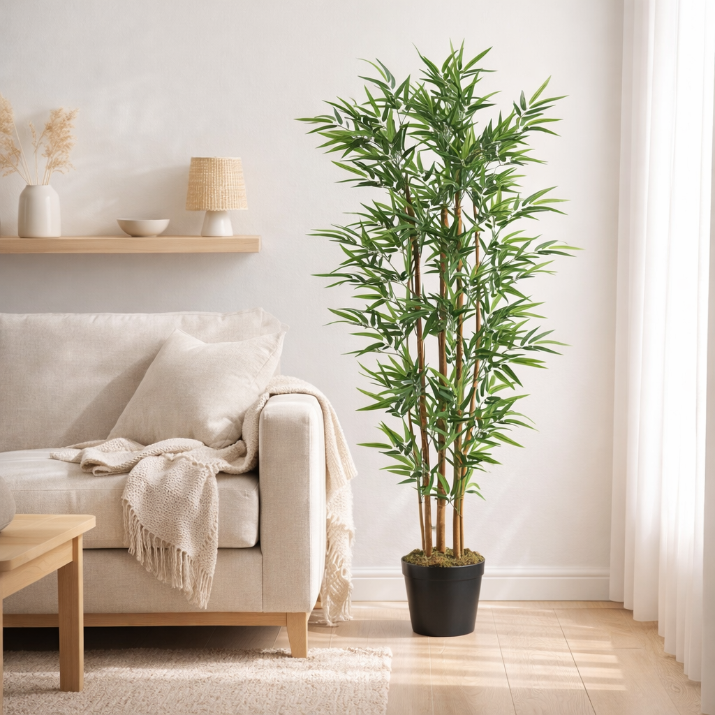 Plante artificielle Vert en situation