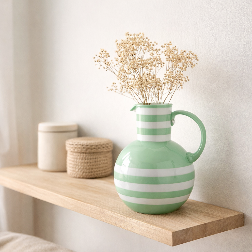 Vase Bazar Vert en situation