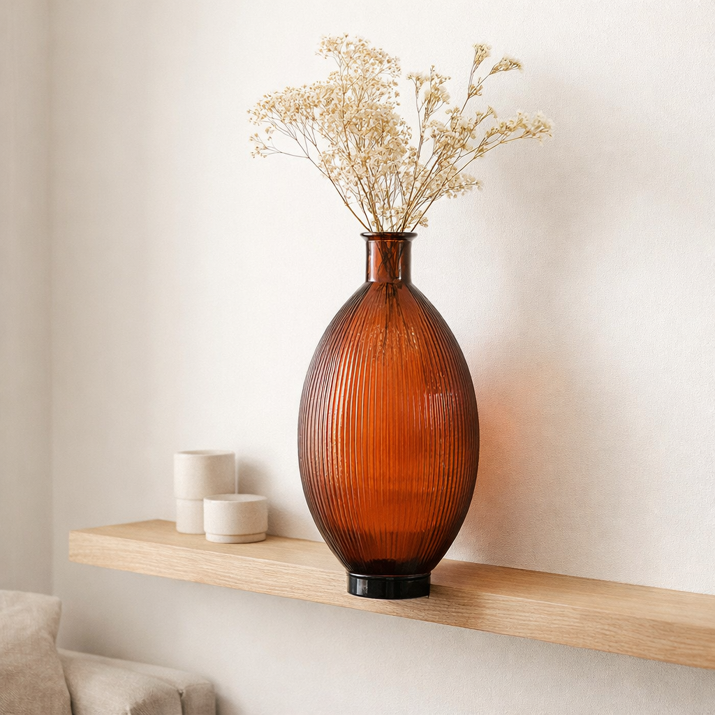 Bouteille décorative de Firenza Dark Brown en situation
