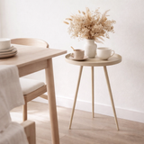 Table d'appoint Flores Beige en situation