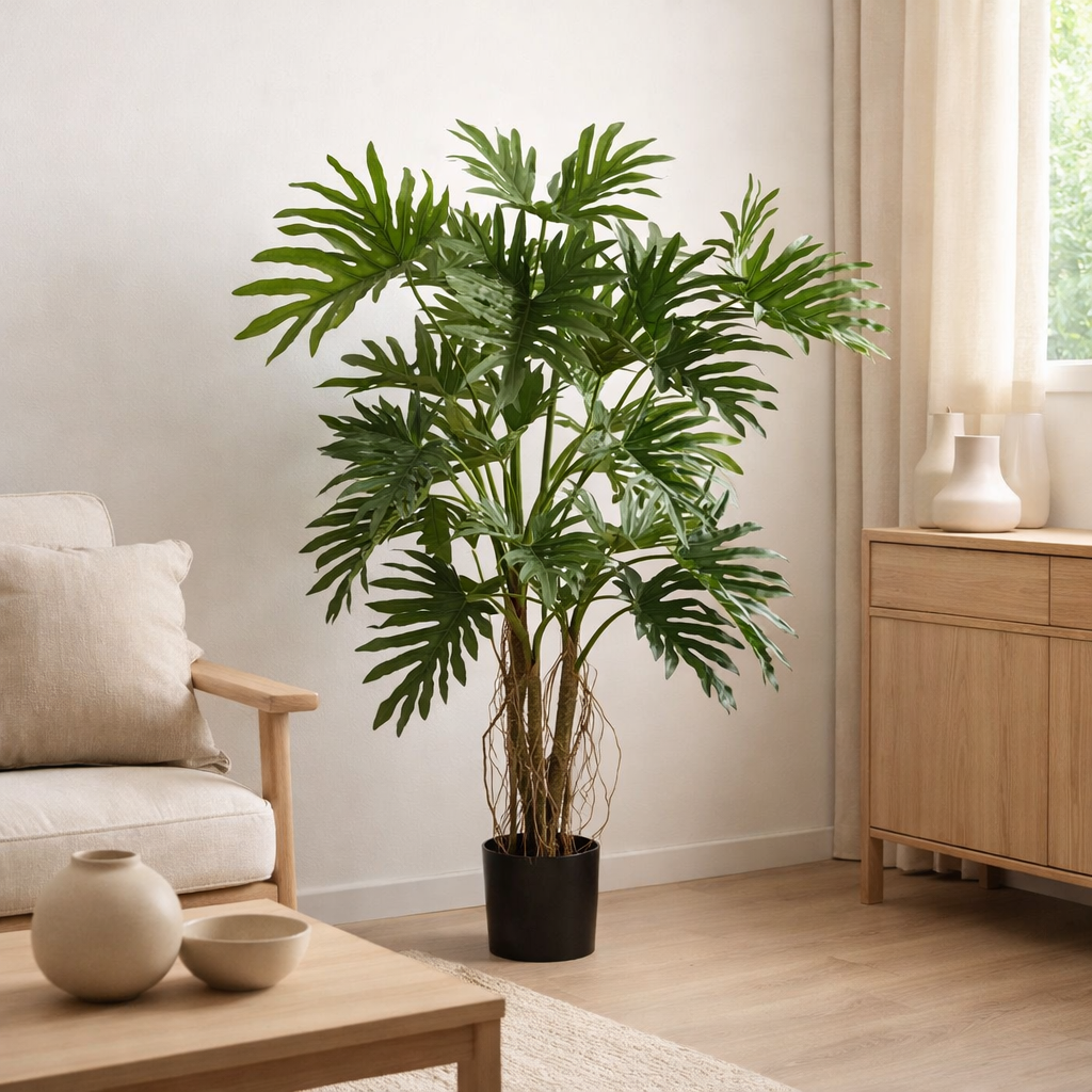 Plante artificielle Vert en situation