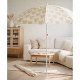 Parasol Coeur Bruin en situation