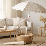 Parasol Coeur Bruin en situation