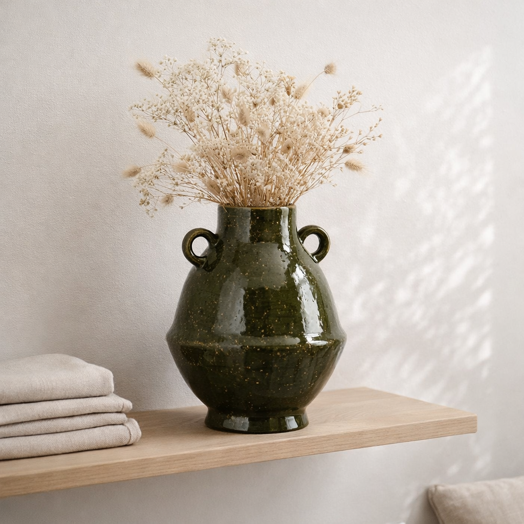 Vase Elena Vert en situation