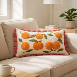Coussin décoratif Blanc cassé en situation