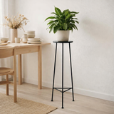 Table à plantes Adine Noir en situation