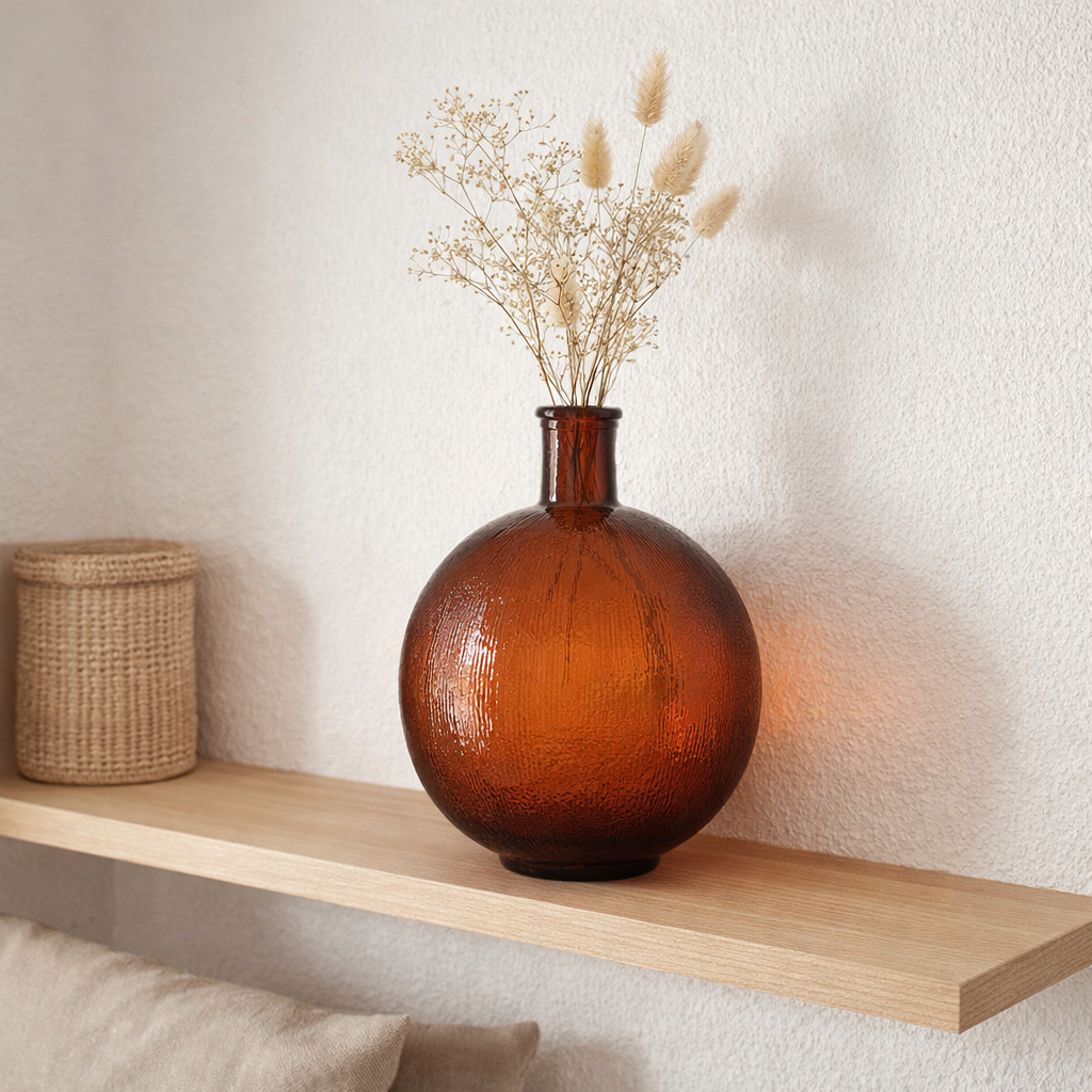 Bouteille décorative de Firenza Dark Brown en situation