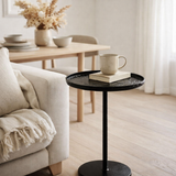 Table d'appoint Colin Noir en situation