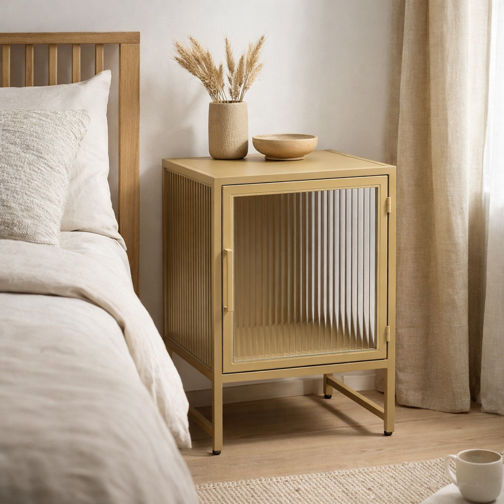 Meuble de rangement Clifton Beige en situation
