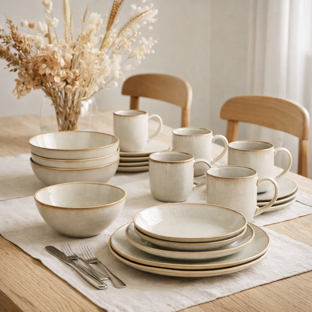 Service de table Racco Beige en situation