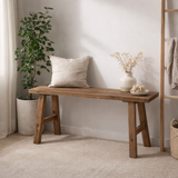 Banc Bold Marron en situation