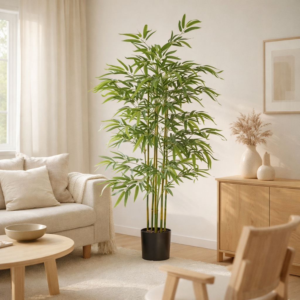 Plante artificielle Vert en situation