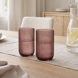 Set de verres à boire Merlot Violet en situation