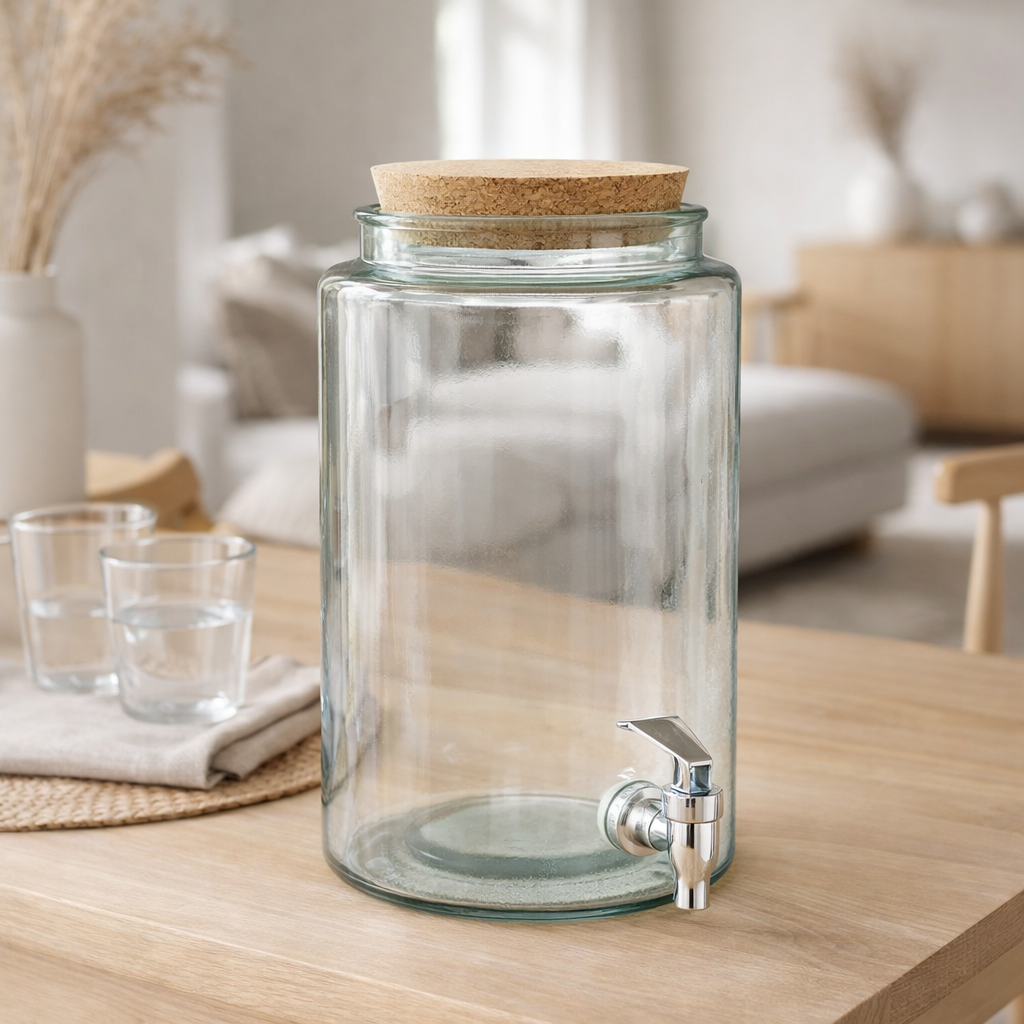 Distributeur de boissons Transparent en situation